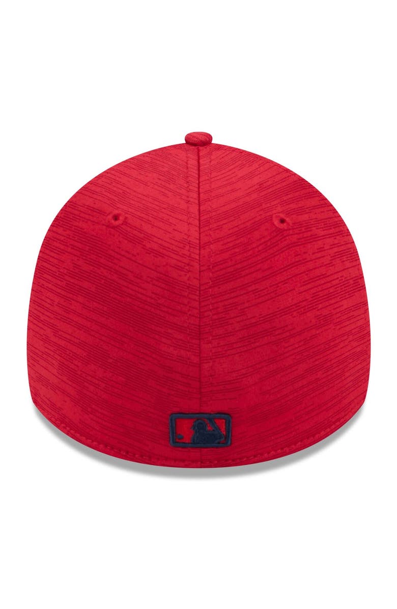 New Era Men's New Era  Red Los Angeles Angels 2024 Clubhouse 39THIRTY Flex Fit Hat, Alternate, color, Red
