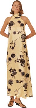 Exquise Bonnie Floral Viscose Maxi Dress