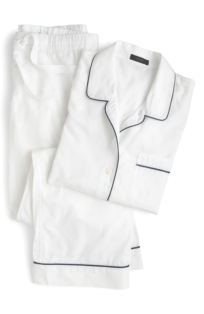 J.Crew Vintage Cotton Pajamas, Main, color,