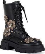 AZALEA WANG Orquidea Studded Platform Boot