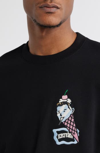 トップス ICECREAM/COTTON SWEATSHIRT ICECREAM ICECREAM Coneman Cotton Graphic Sweatshirt | Nordstromrack