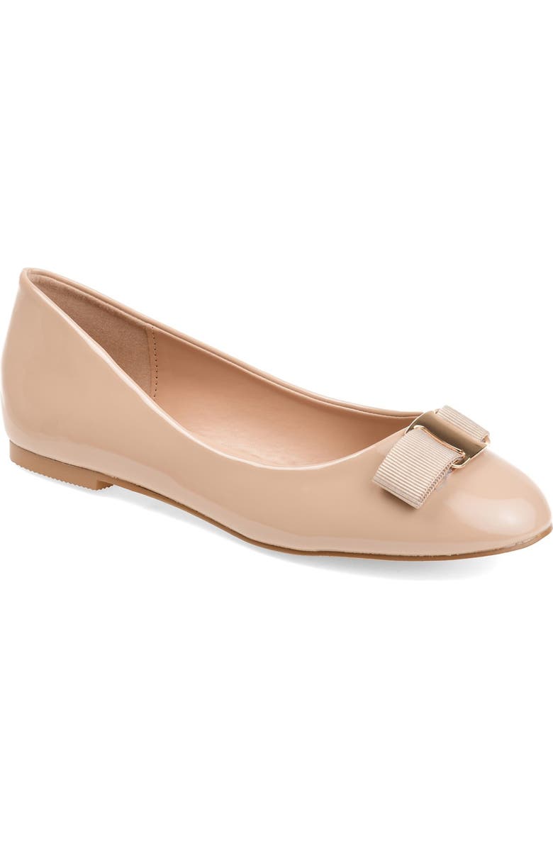 Journee Collection JOURNEE Kim Flat, Main, color, Nude