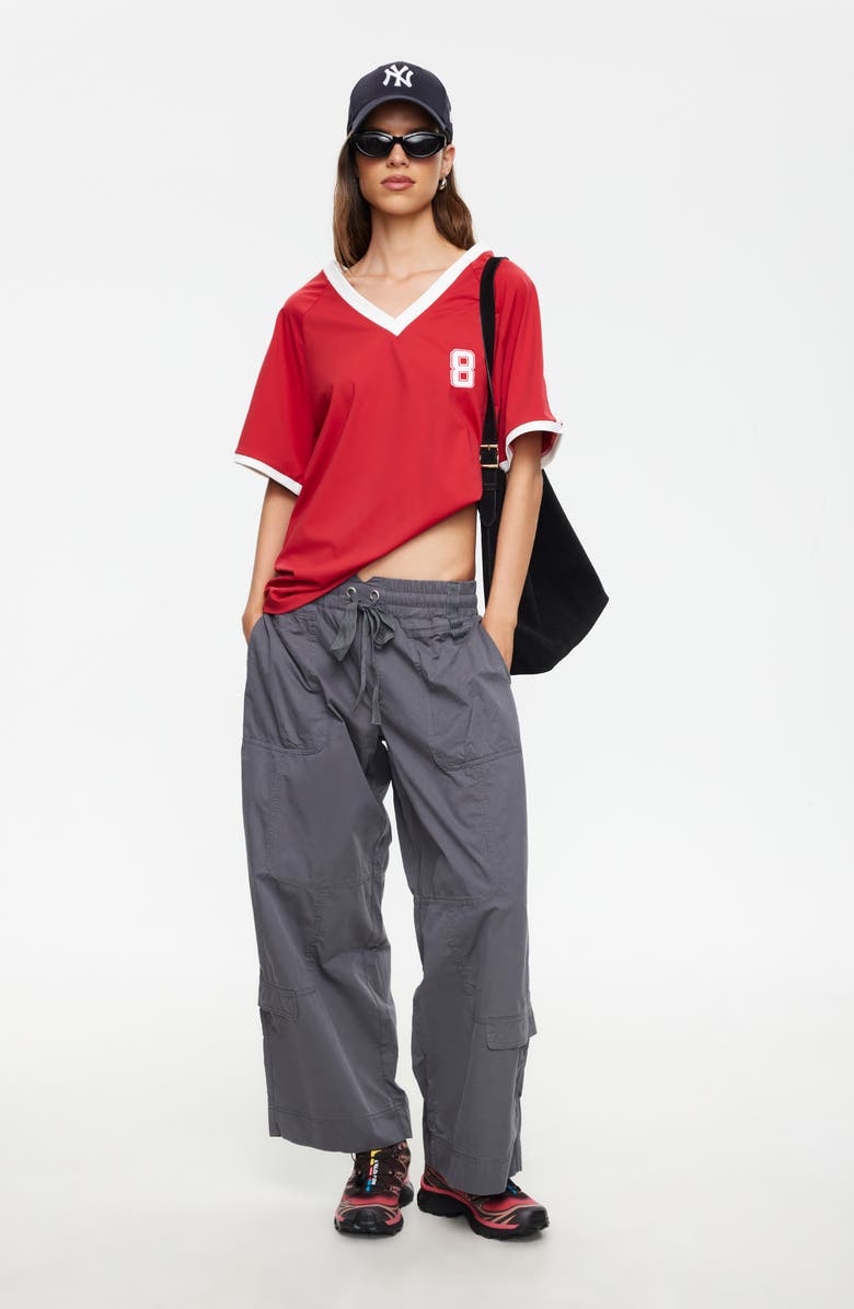 LIONESS Spectate Top, Alternate, color, Crimson
