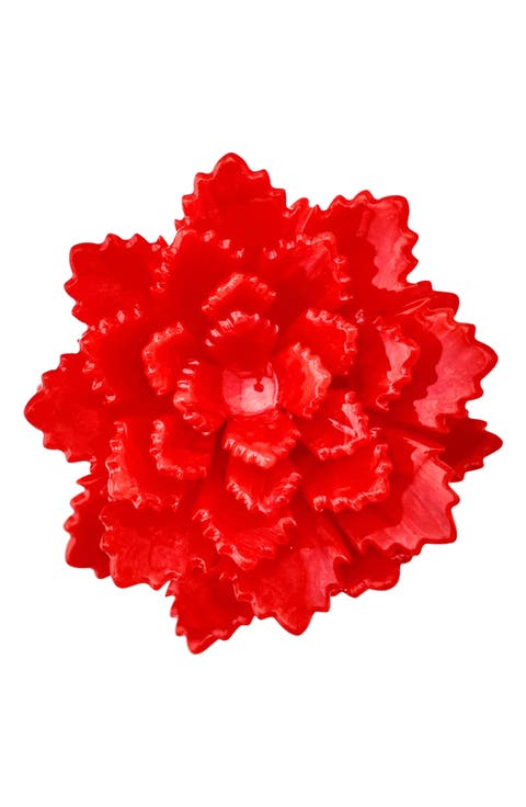 Gami Peony Flower Claw Clip