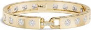Melinda Maria Ashley Rodeo Lock Cubic Zirconia Cuff