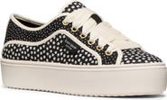 Kate Spade New York floral platform sneaker