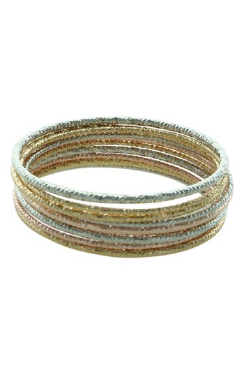 Olivia Welles Inaya Set Of 10 Bangle Bracelets
