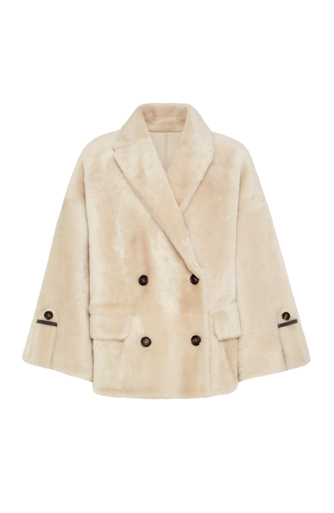 Shearling reversible outerwear