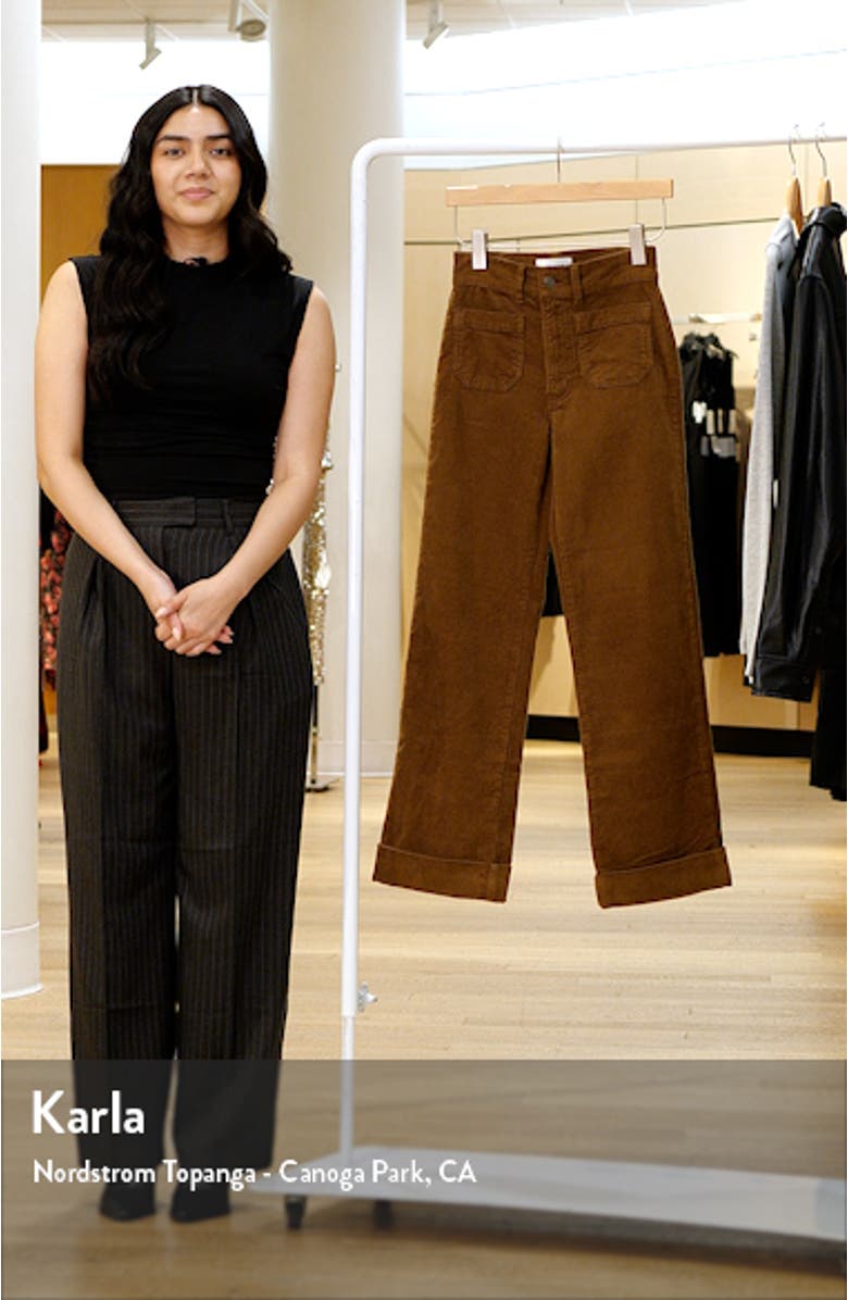 '70s Corduroy Wide Leg Pants, sales video thumbnail