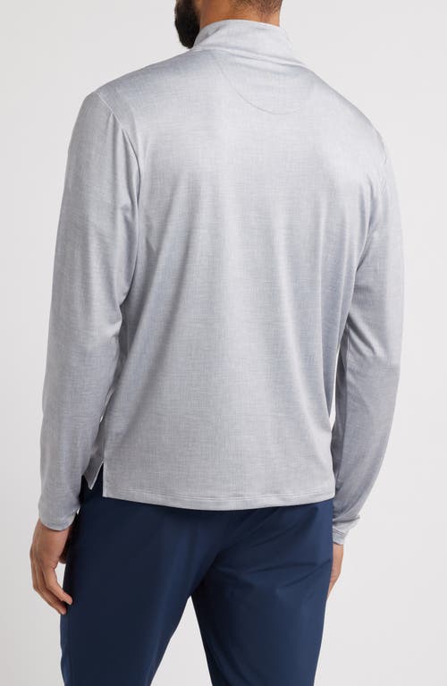 Johnnie-o Spur Quarter Zip Pullover In Seal