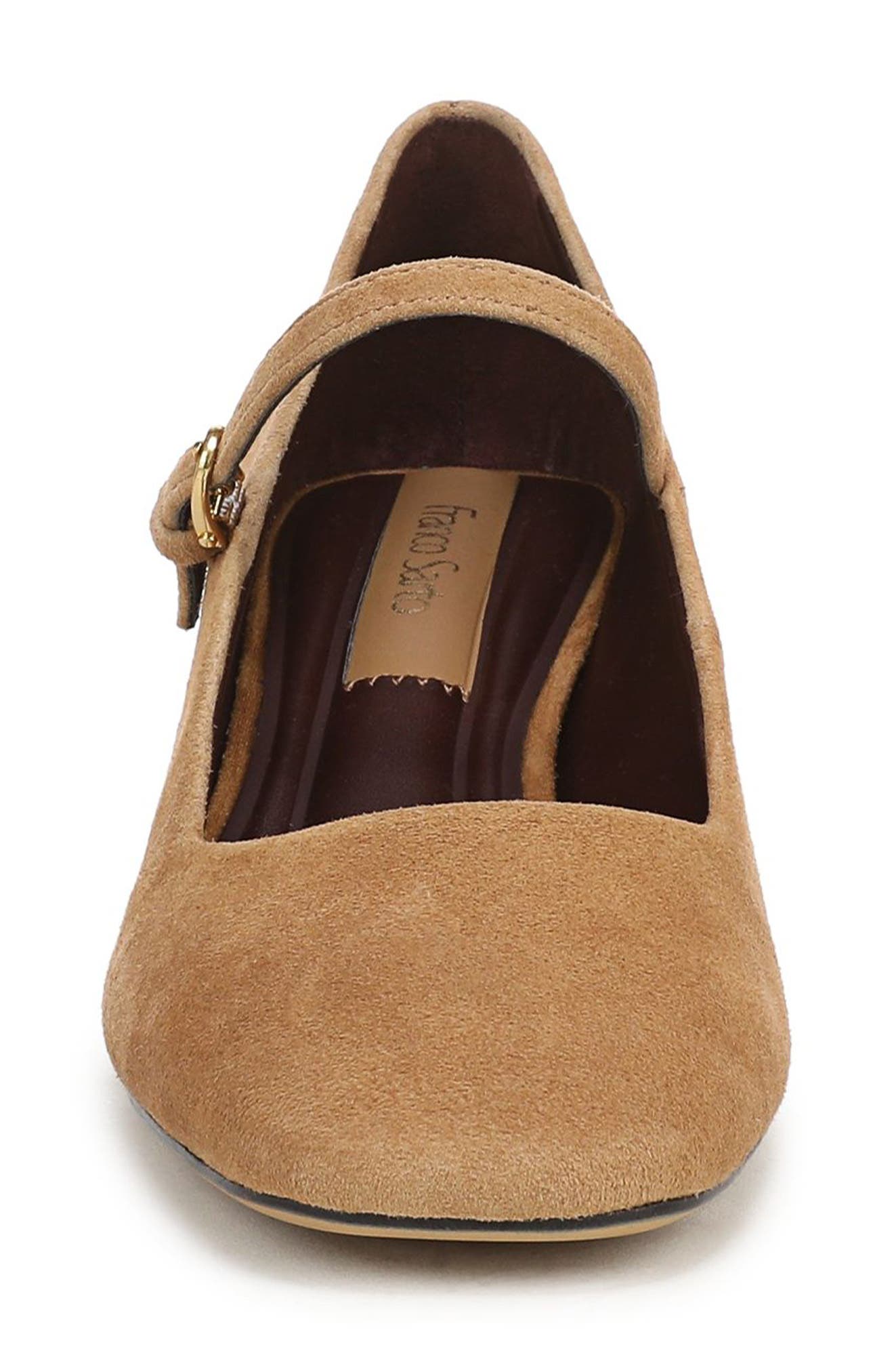Davi Mary Jane Pump, Alternate, color, LIGHT BROWN LEATHER