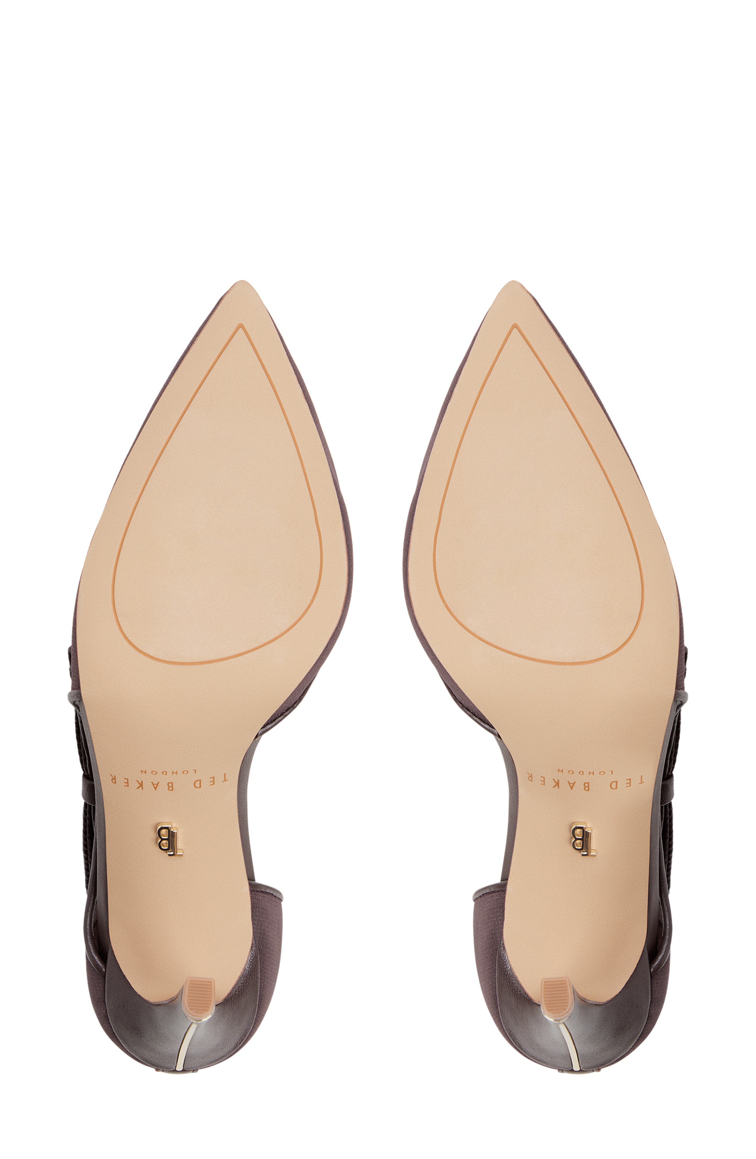 Trudy D'Orsay Pump, Alternate, color, DARK BROWN