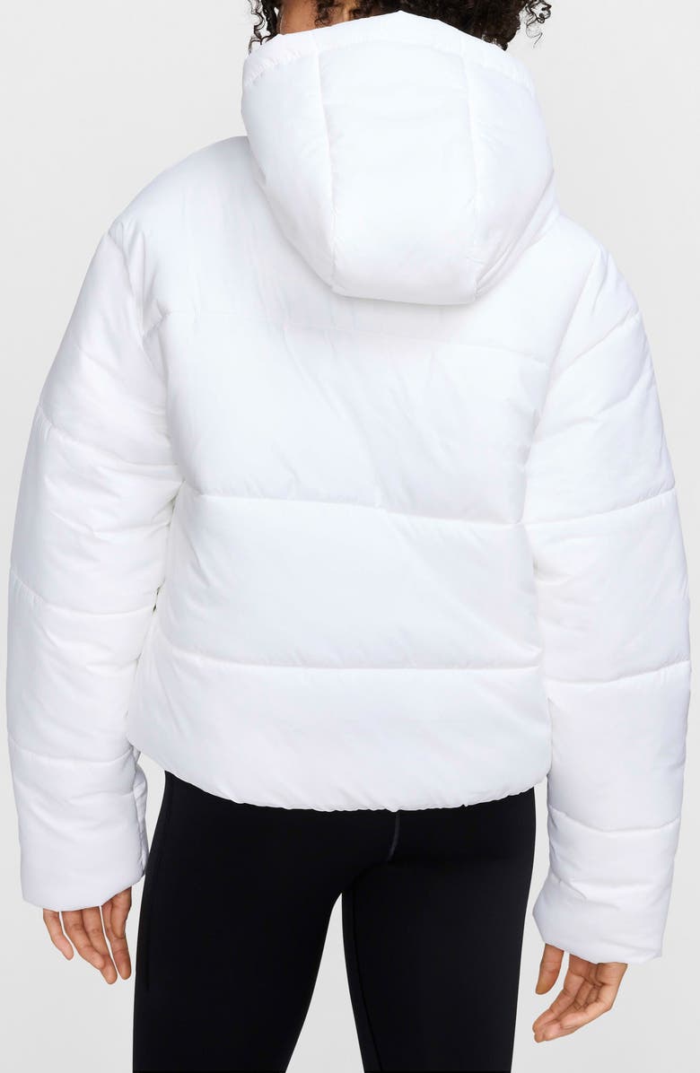 Nike Sportswear Therma-FIT Classic Puffer Jacket, Alternate, color, White/ Black