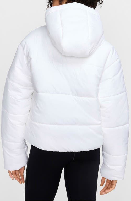 Nike Sportswear Therma-fit Classic Puffer Jacket In White