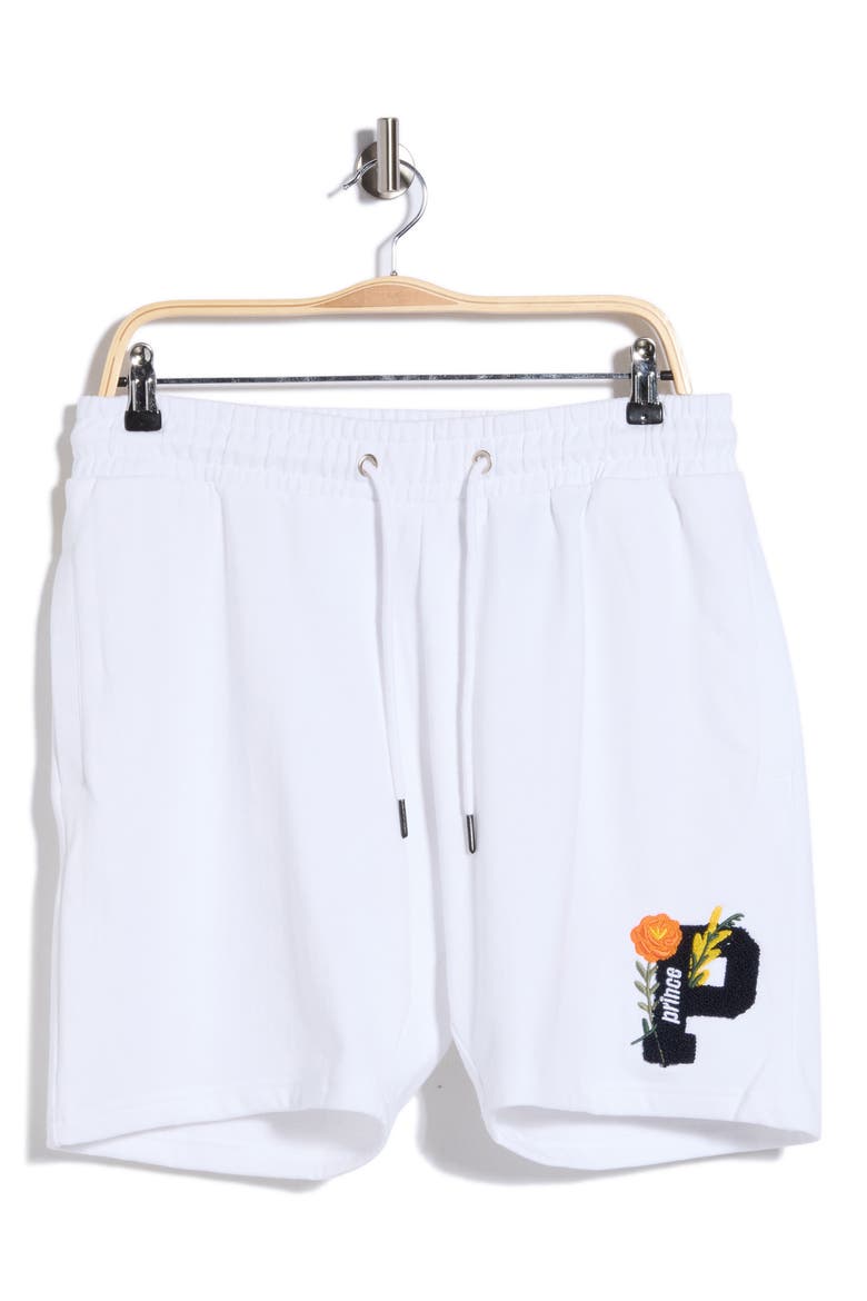 Brushed Fleece Shorts, Alternate, color, WHITE