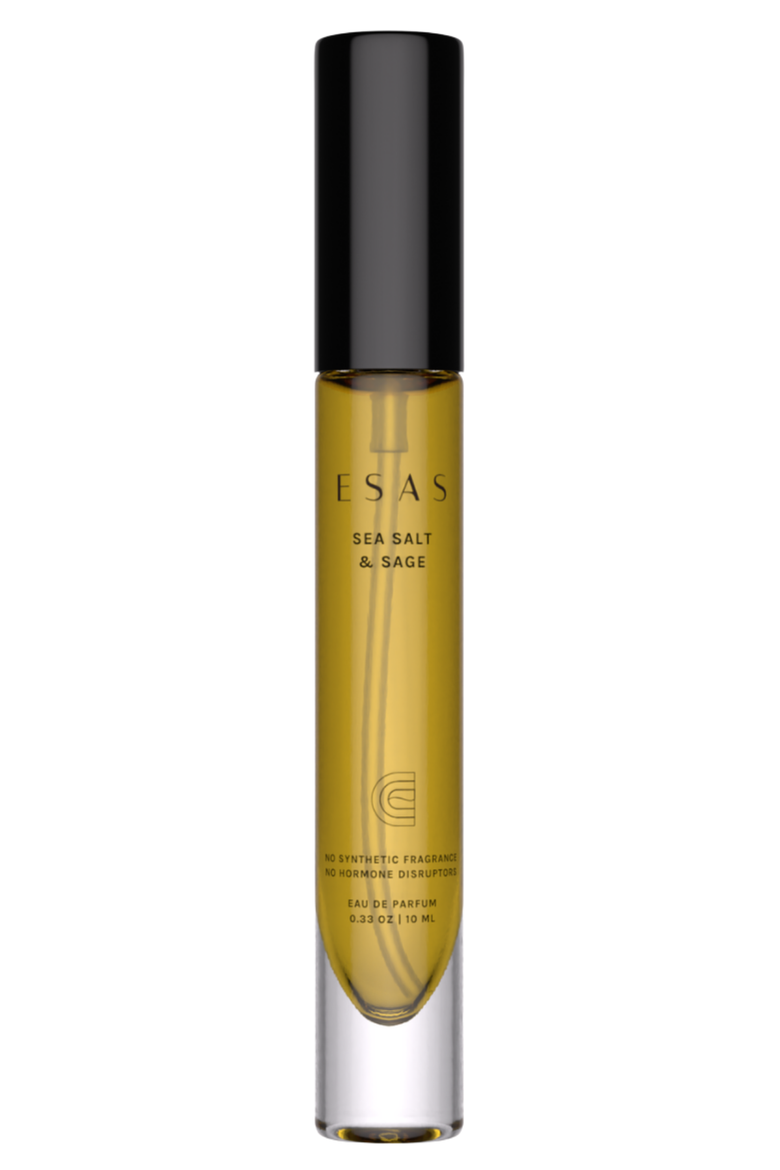 Sea Salt & Sage Organic Eau de Parfum - Salty Greens & Vetiver, Main, color, 0.33 oz