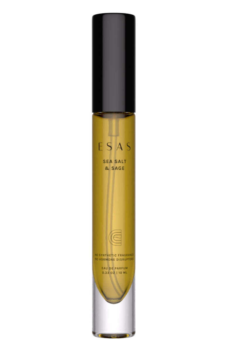 Esas NYC Sea Salt & Sage Organic Eau de Parfum - Salty Greens & Vetiver, Main, color, 0.33 Oz