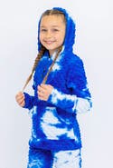 Limeapple Minky Bubble Zip Hoodie