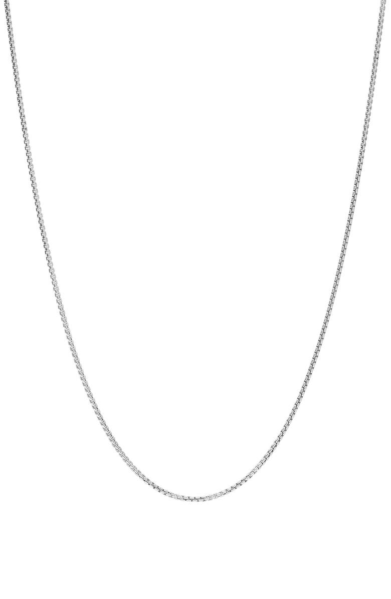 Miansai Venetian Chain Necklace, Main, color, Sterling Silver/ Polished