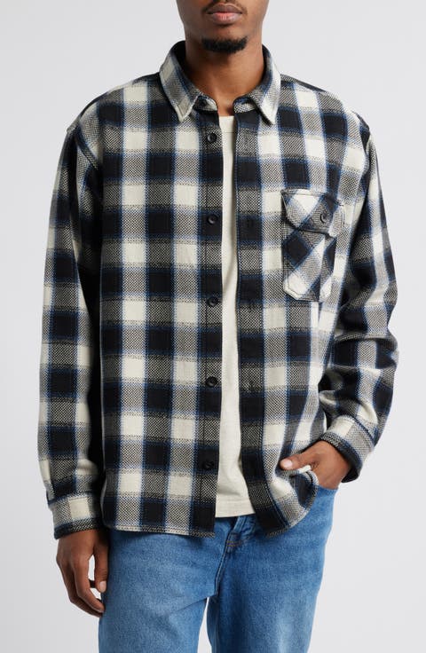 Witten Buffalo Check Cotton Button-Up Shirt
