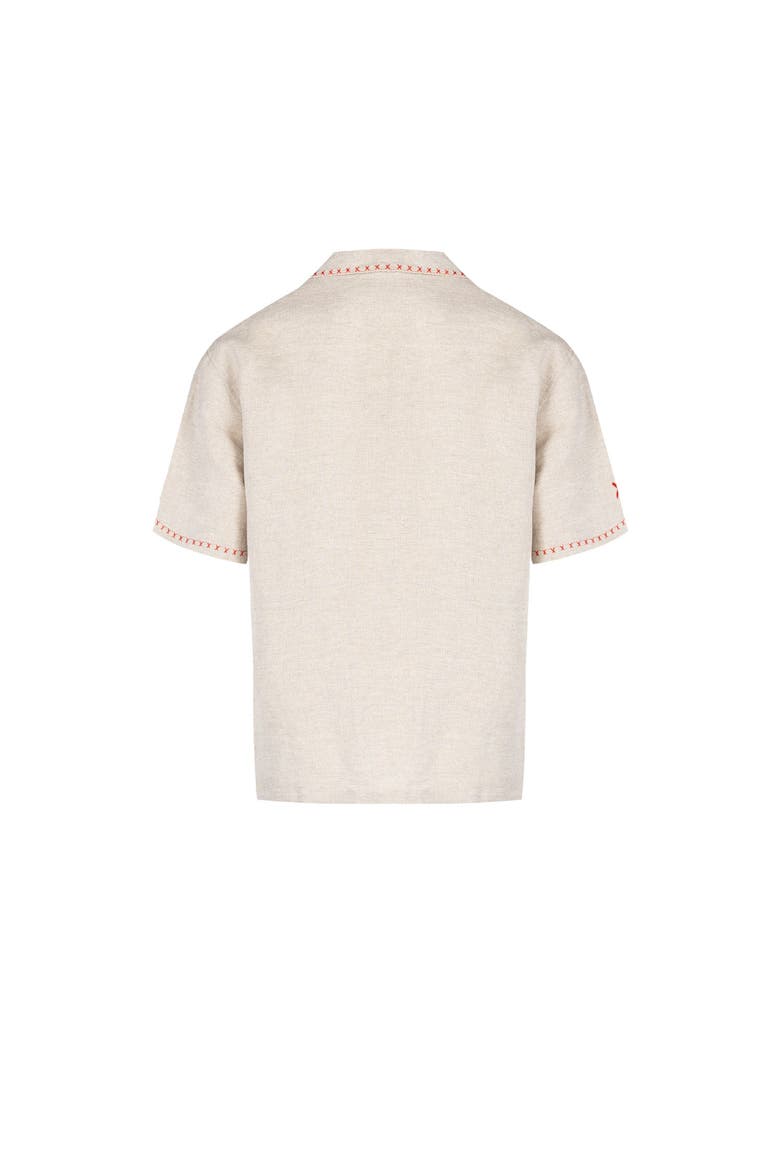 Linen Blend Free Heaven Linen Shirt, Alternate, color, beige