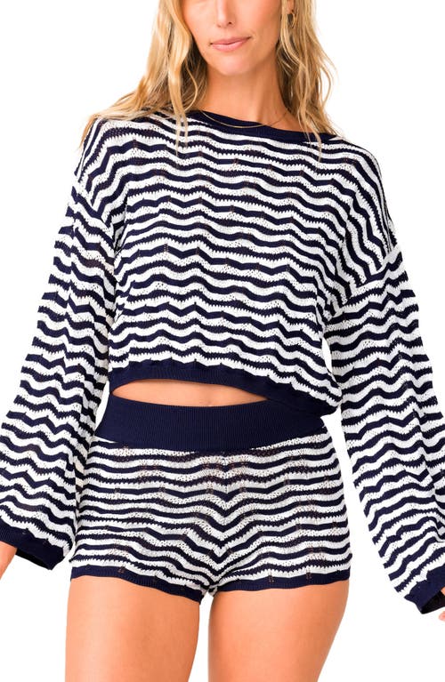 Pq Swim Palmer Crop Cover-up Sweater