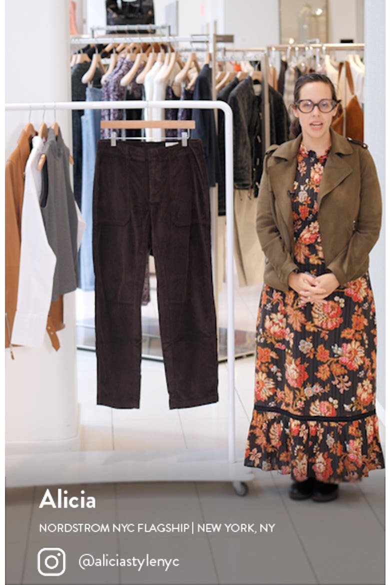 Leyton Corduroy Straight Leg Pants video