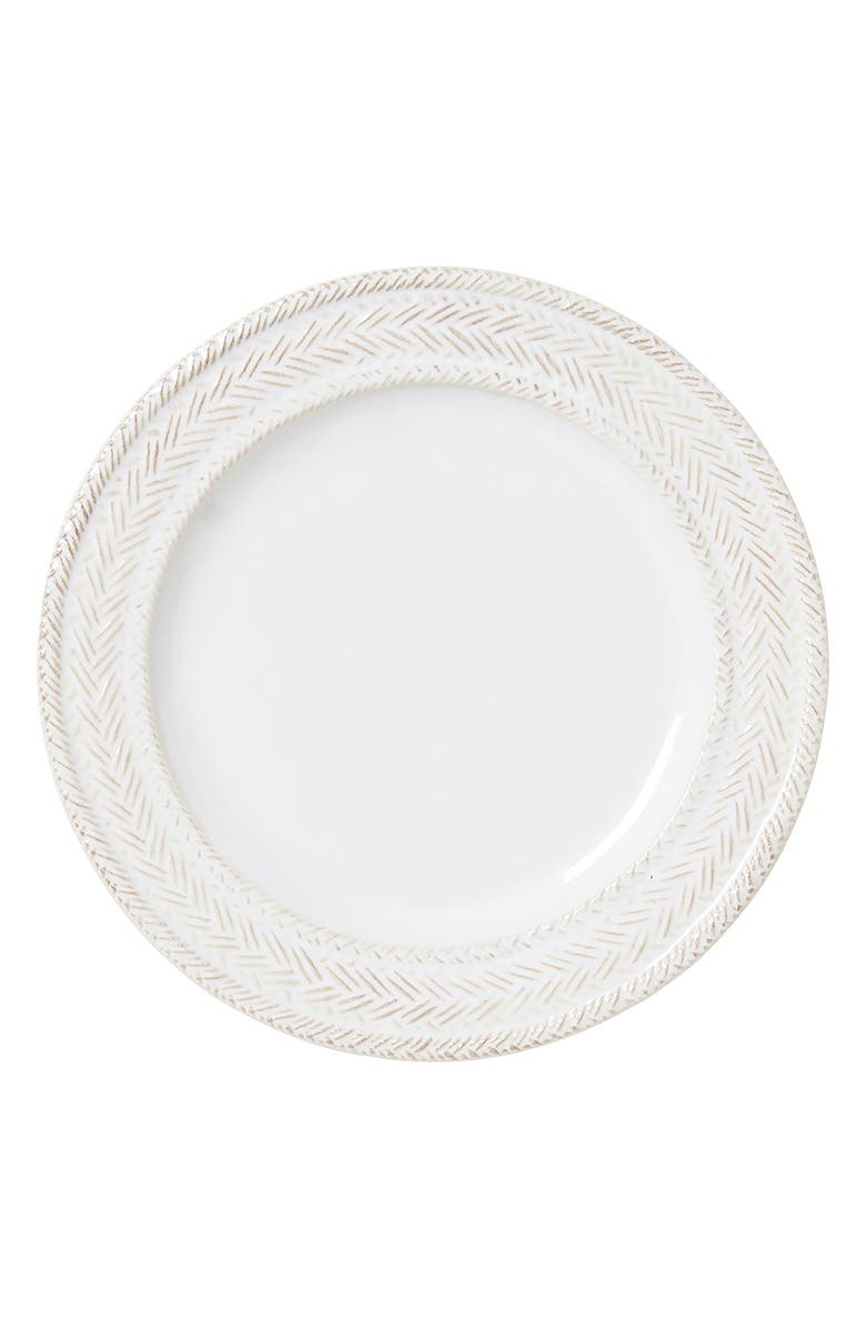 Juliska Le Panier 4-Piece Dinnerware Place Setting, Alternate, color, Whitewash