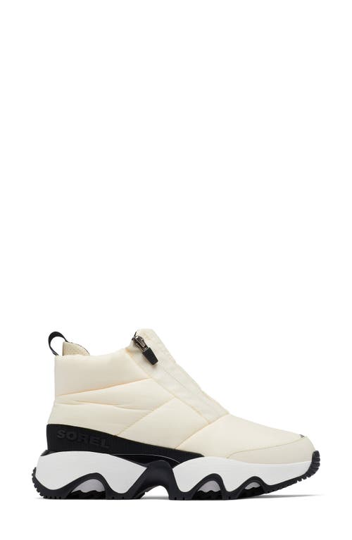 Sorel Kinetic Impact Waterproof Zip Bootie In White