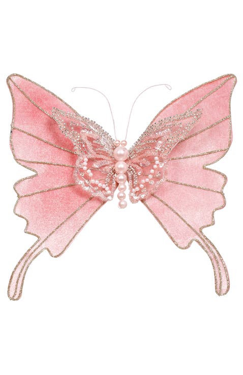 Festive Butterfly Clip, Set of 6