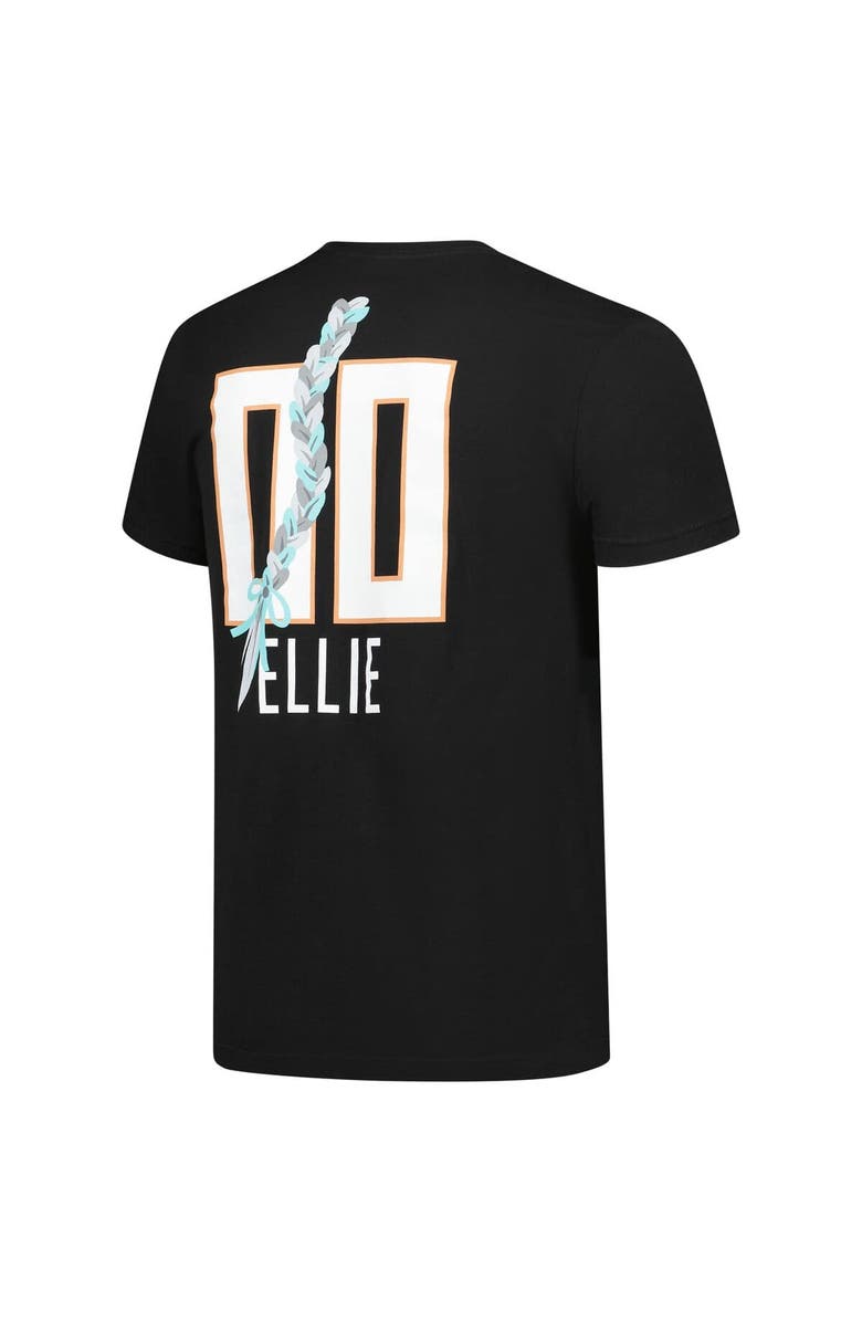 Stadium Essentials Unisex Stadium Essentials Black New York Liberty Ellie Mascot Name & Number T-Shirt, Alternate, color, Black
