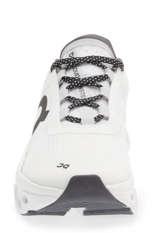 On White Cloudmster Sneakers