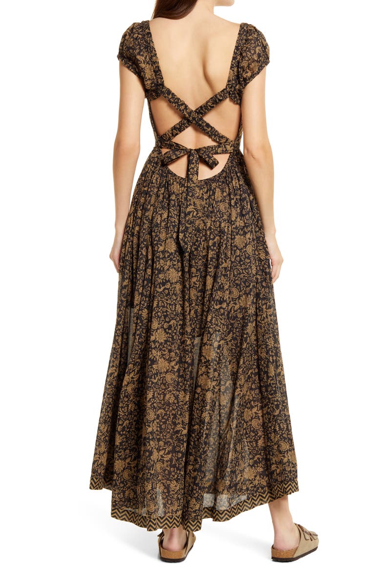 Ultraviolet Maxi Dress, Alternate, color, BLACK COMBO