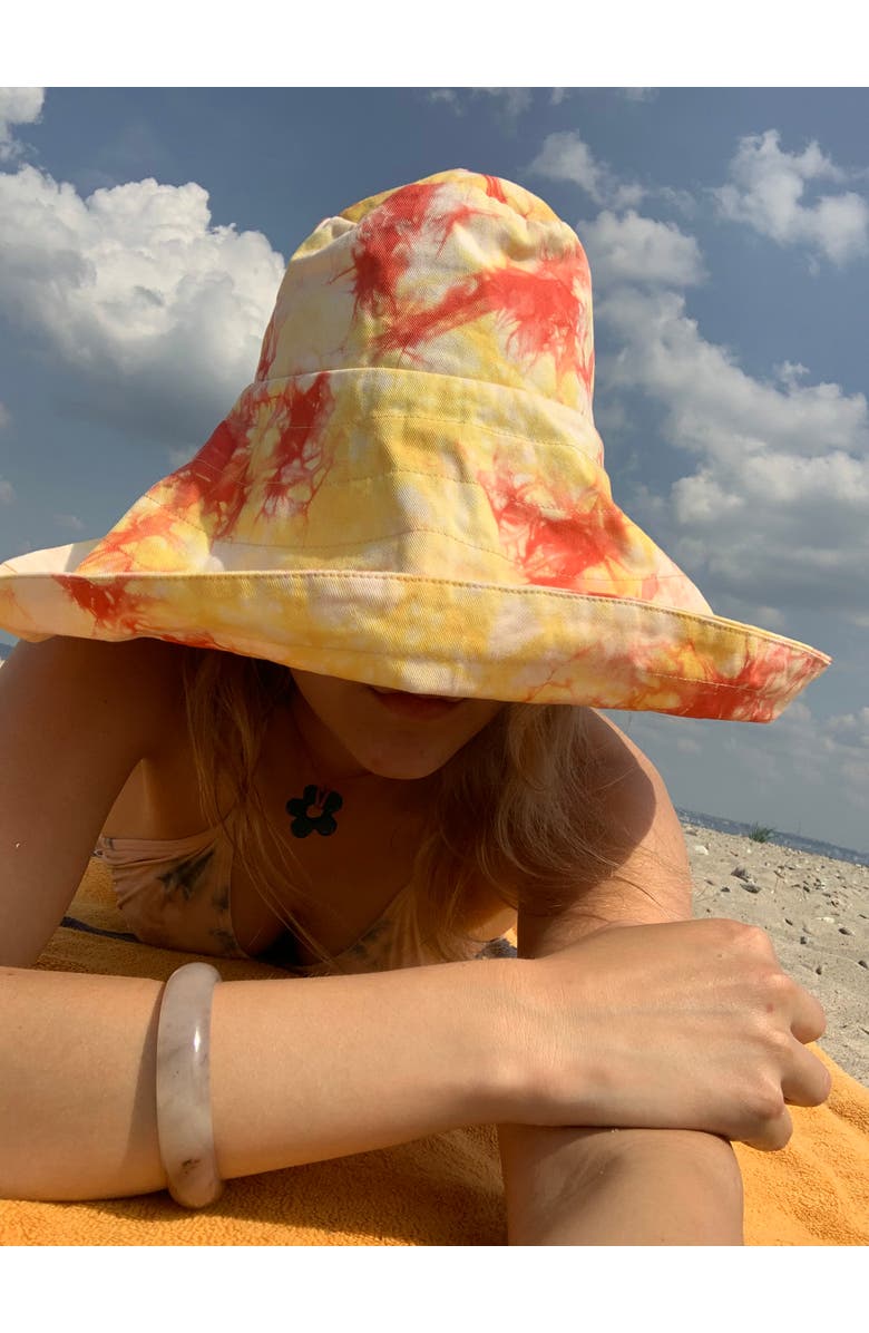 seree Playground Marble Jade Stone Bangle, Alternate, color, Sand