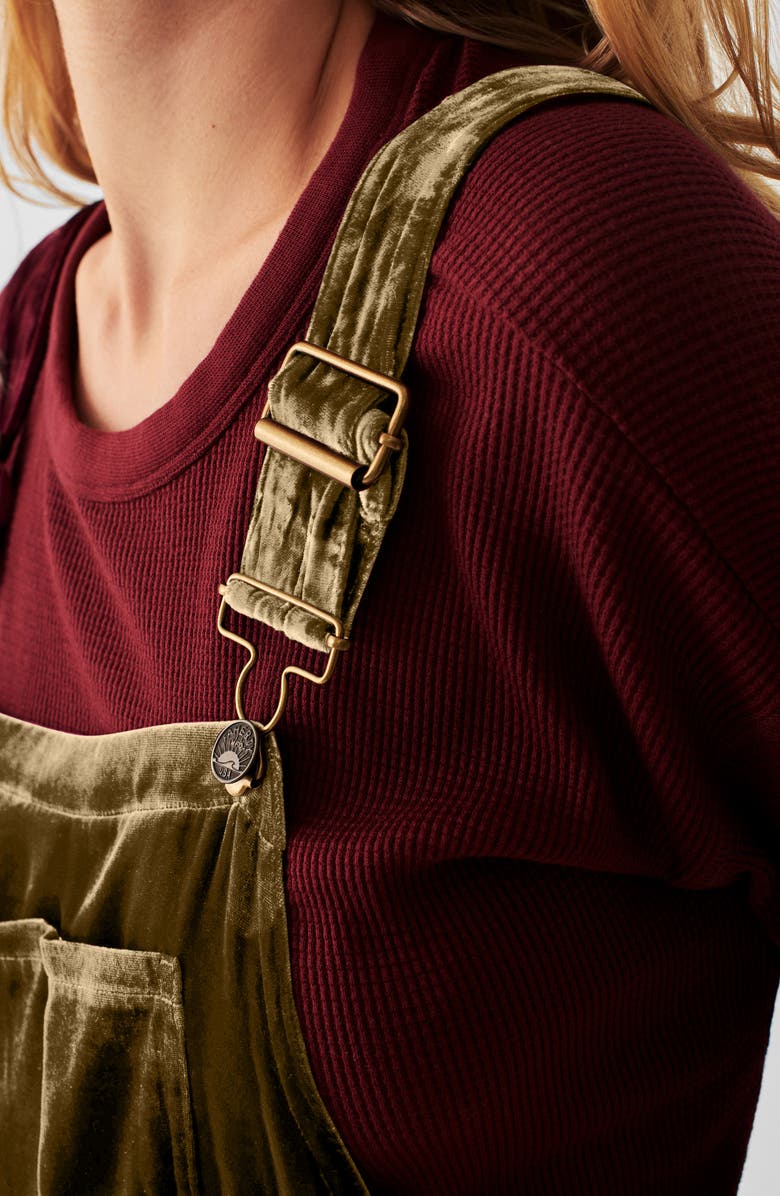 Faherty Velvet Overalls, Alternate, color, 