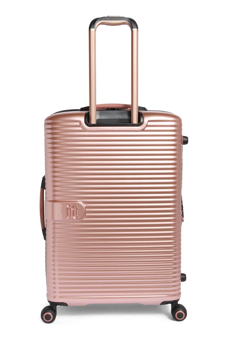 Helixian 24-Inch Hardside Spinner Suitcase, Alternate, color, METALLIC ROSE GOLD