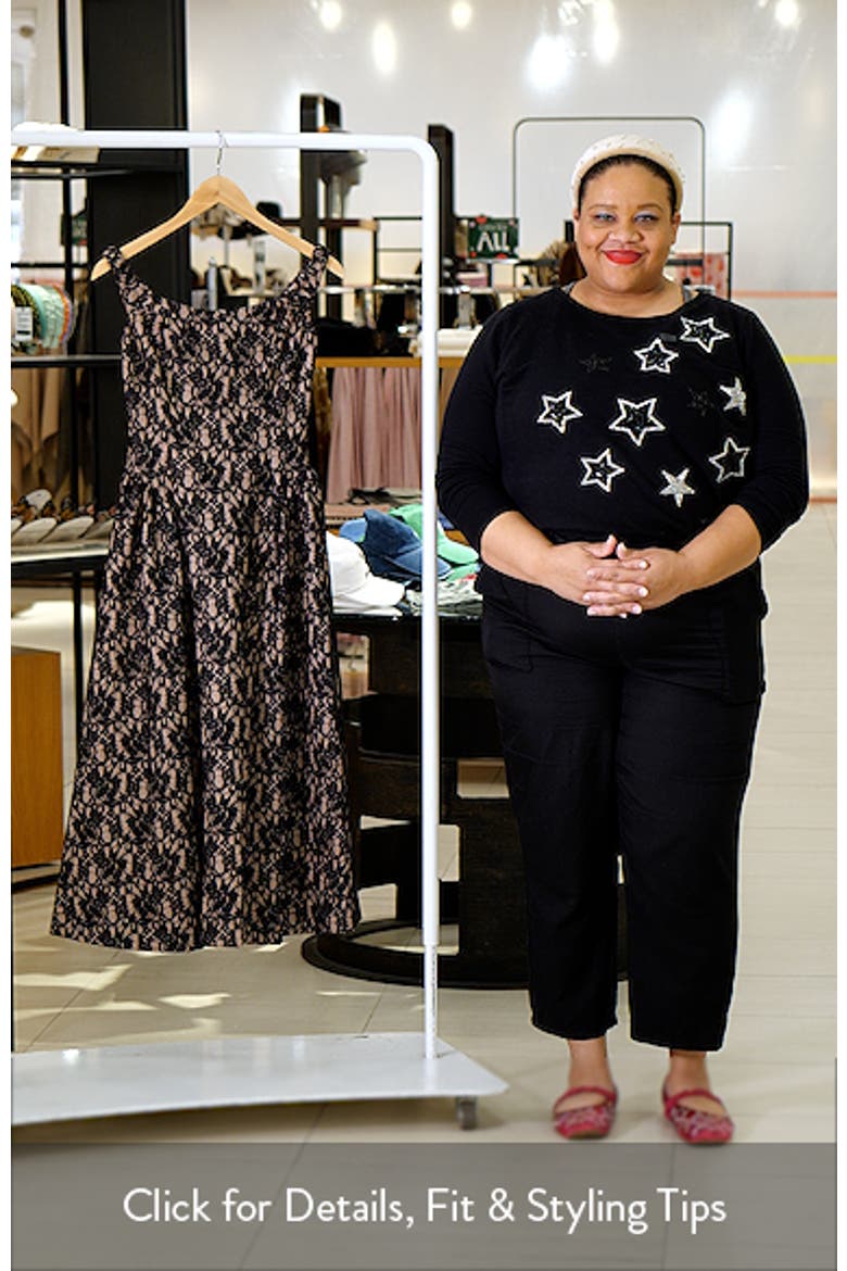 Lace Off the Shoulder Midi Dress video