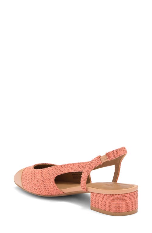 Nordstrom Rack Blaire Slingback Pump In Coral - Tan