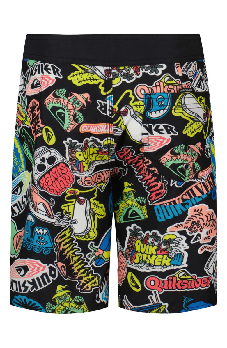 Quiksilver Kids' Everyday Swim Trunks, Alternate, color, Black