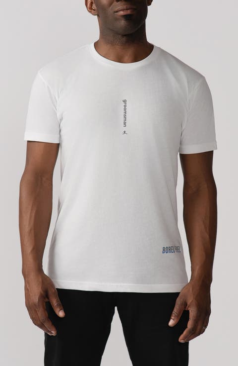 Groomsman Crewneck Graphic Undershirt