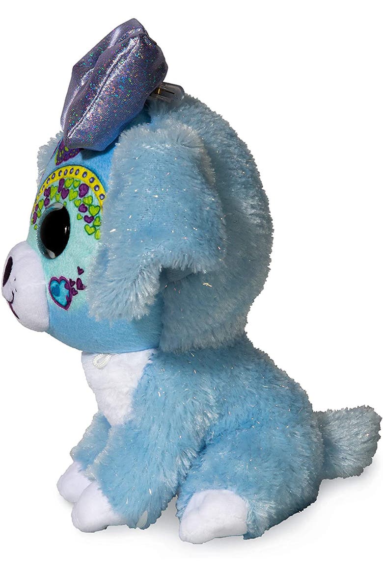 Regular 6 Inch Plush Puppy Bow Pet, Alternate, color, Multicolored