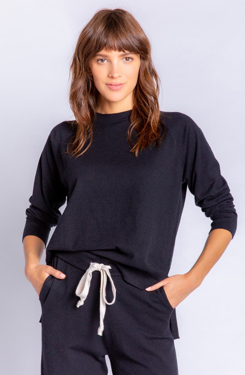 PJ Salvage Sweater Knit Lounge Top, Alternate, color,