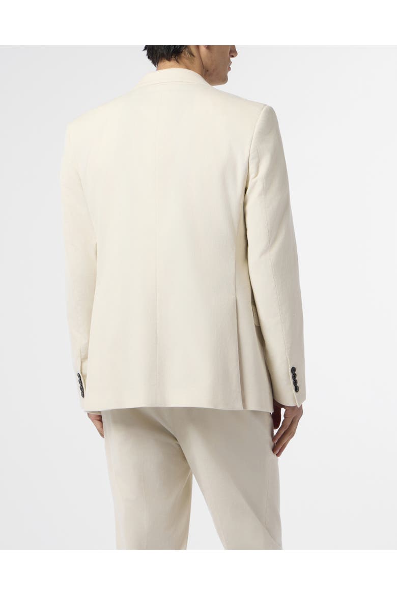 Corduroy Single Breasted Blazer Men, Alternate, color, OffWhite