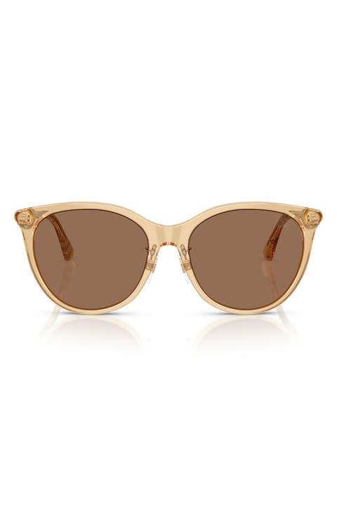 56mm Round Sunglasses