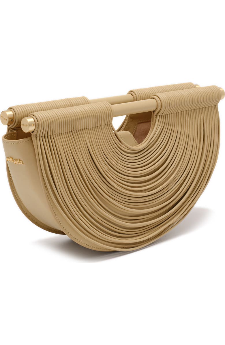 Cult Gaia Lou Leather Top Handle Bag, Alternate, color,