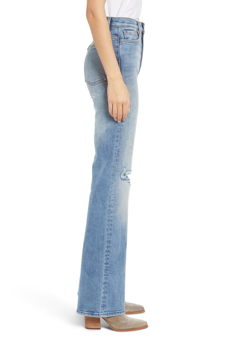 Easy Ripped Bootcut Jeans, Alternate, color, VENTURA BLOWNOUT KNEES