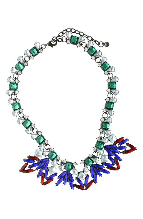 Everly Cluster Collar Statement Necklace
