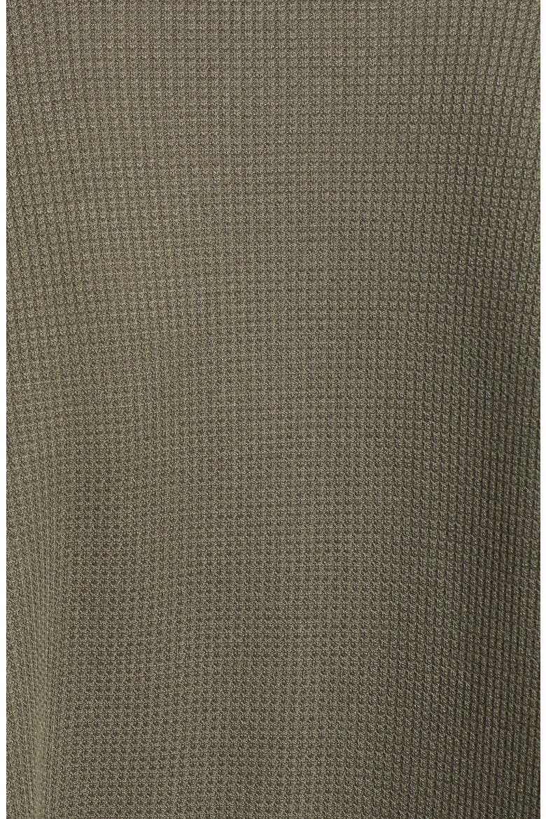 Raglan Sleeve Henley Top, Alternate, color, OLIVE SARMA- IVORY