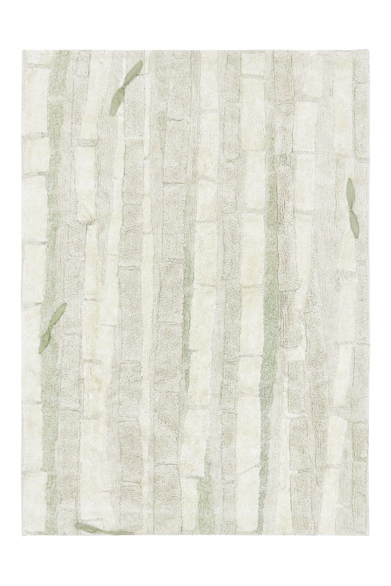 Forest Washable Cotton Blend Rug, Main, color, NATURAL