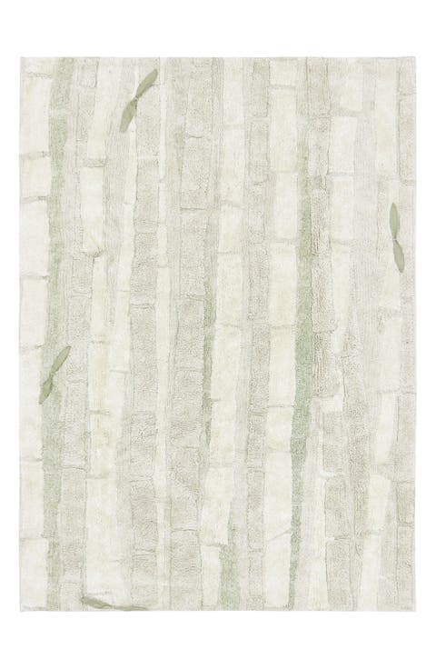 Forest Washable Cotton Blend Rug